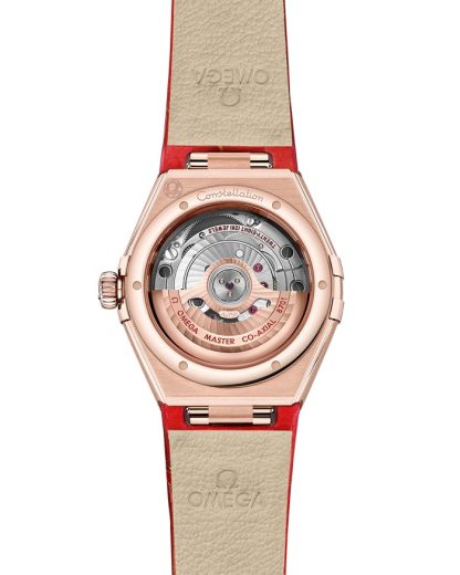 Omega Constellation 29 mm, Sedna™ gold on leather strap 131.53.29.20.99.003 - Image 2