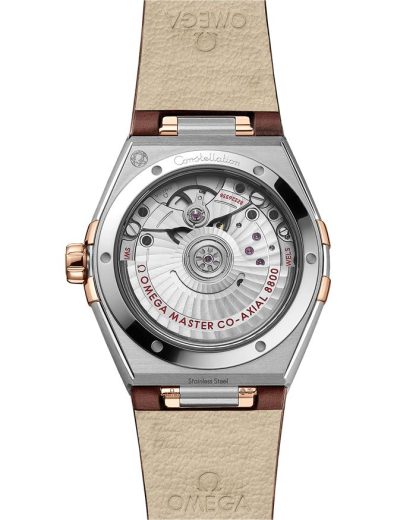 Omega Constellation 36 mm, steel - Sedna™ gold on leather strap 131.28.36.20.63.001 - Image 2