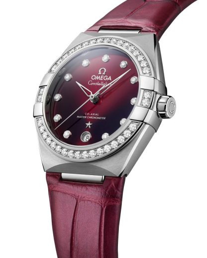 Omega Constellation 36 mm, steel on leather strap 131.18.36.20.61.001 - Image 3