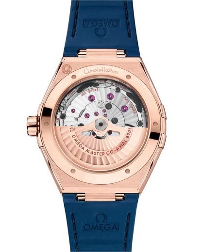 Omega Constellation 41 mm, Sedna™ gold on leather strap 131.63.41.21.03.001 - Image 2
