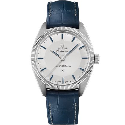 Omega Constellation Globemaster 39 mm, platinum on leather strap 130.93.39.21.99.001