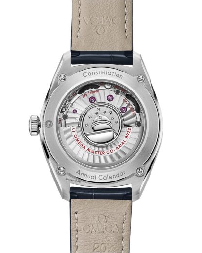Omega Constellation Globemaster 41 mm, steel on leather strap 130.33.41.22.06.001 - Image 2