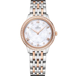 Omega De Ville Prestige 30 mm, steel - Sedna™ gold on steel - Sedna™ gold 434.25.30.60.55.001