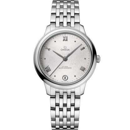 Omega De Ville Prestige 34 mm, steel on steel 434.10.34.20.02.001