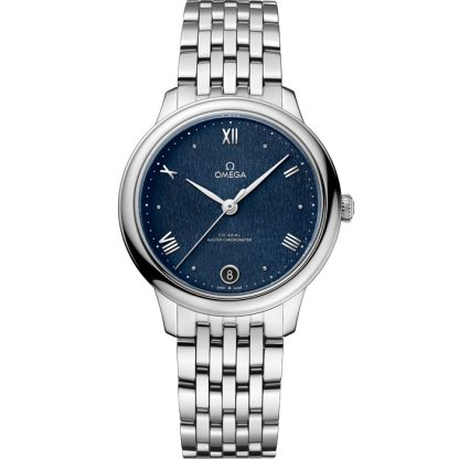 Omega De Ville Prestige 34 mm, steel on steel 434.10.34.20.03.002