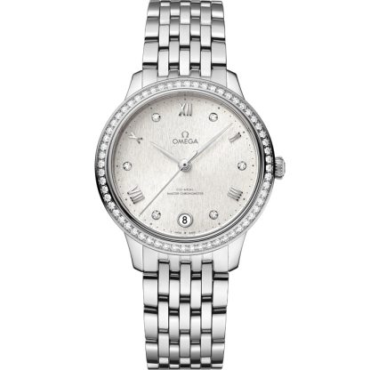 Omega De Ville Prestige 34 mm, steel on steel 434.15.34.20.52.001