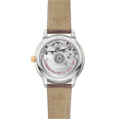 Omega De Ville Prestige 34 mm, steel - yellow gold on leather strap 434.23.34.20.52.002 - Image 2