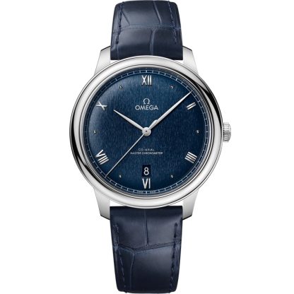 Omega De Ville Prestige 40 mm, steel on leather strap 434.13.40.20.03.001