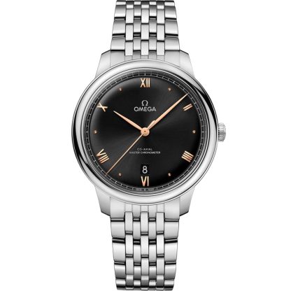 Omega De Ville Prestige 40 mm, steel on steel 434.10.40.20.01.001