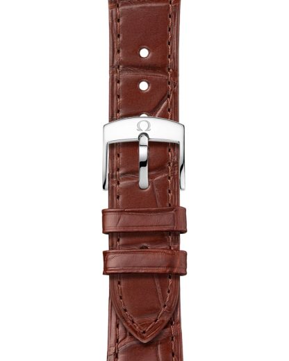 Omega De Ville Prestige 41 mm, steel - Sedna™ gold on leather strap 434.23.41.20.02.001 - Image 3