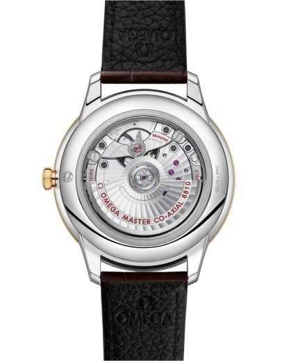 Omega De Ville Prestige 41 mm, steel - yellow gold on leather strap 434.23.41.21.02.001 - Image 2