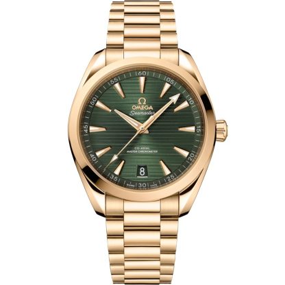 Omega Seamaster Aqua Terra 150M 41 mm, Moonshine™ gold on Moonshine™ gold 220.50.41.21.10.001