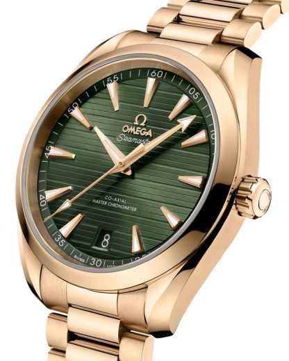 Omega Seamaster Aqua Terra 150M 41 mm, Moonshine™ gold on Moonshine™ gold 220.50.41.21.10.001 - Image 3