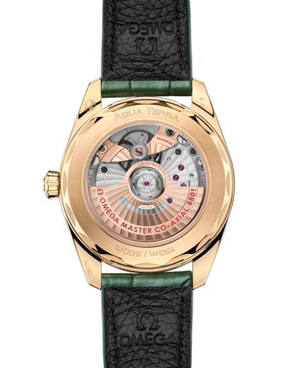 Omega Seamaster Aqua Terra Shades 38 mm, Moonshine™ gold on leather 220.53.38.20.10.001 - Image 2
