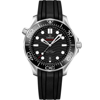 Omega Seamaster Diver 300M 42 mm, steel on rubber strap 210.32.42.20.01.001