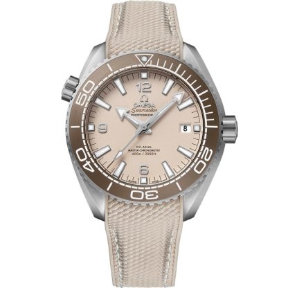 Omega Seamaster Planet Ocean 600M 43.5 mm, steel on rubber strap 215.32.44.21.09.001
