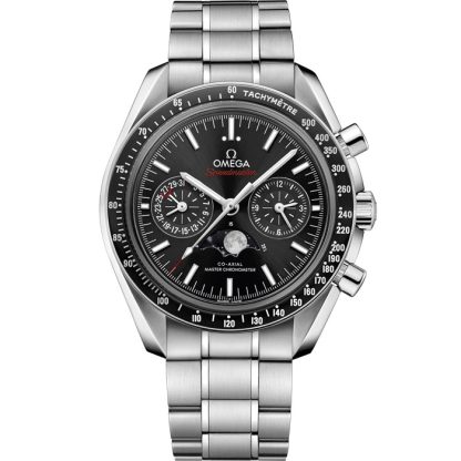 Omega Speedmaster Moonphase 44.25 mm, steel on steel 304.30.44.52.01.001